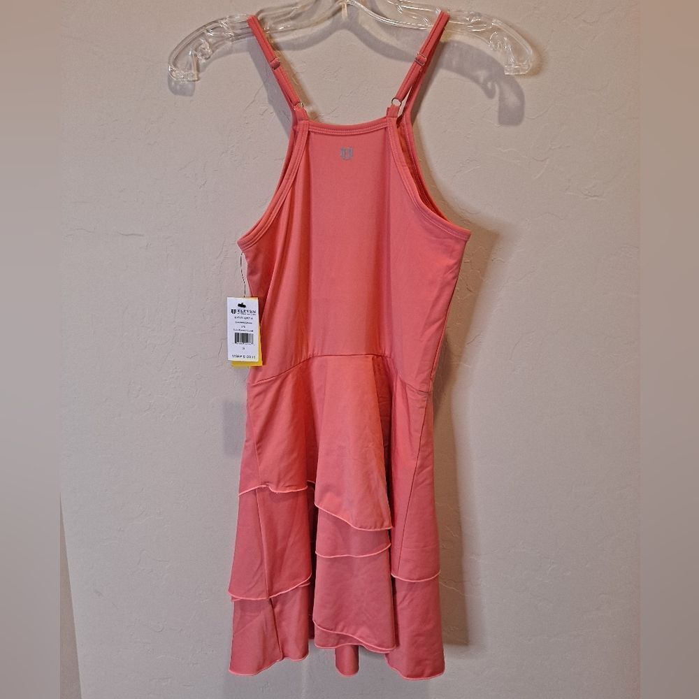EleVen By Venus Williams Cosmos Quick-Dry Tennis Dress Sun Kissed Coral … - Picture 8 of 10